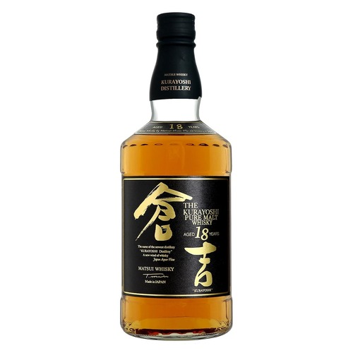 Kurayoshi 18 Year Old Japanese Pure Malt Whisky 43% 700ml